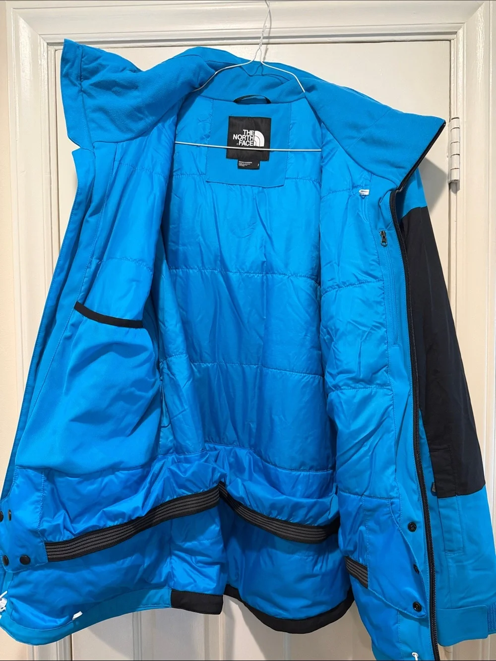 The North Face Blue and Black Men’s Chakal Jacket
